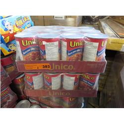 2 Cases of Unico Zesty Pasta Sauce