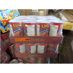2 Cases of Unico Zesty Pasta Sauce