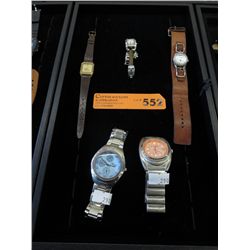 5 Watches, used