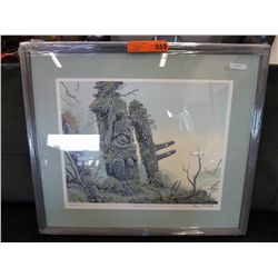 Framed print "Rain Coast Trilogy" by Annie Fisk