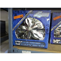 13" Wheel cover set, in box