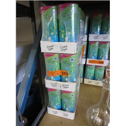 3 Cases of Crystal Light drink mix