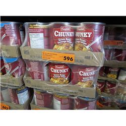 Case of Campbell's Chunky Sirloin Burger soup