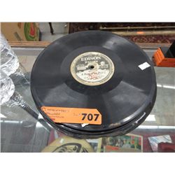 3 Antique Edison records