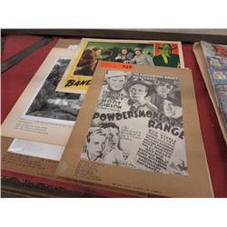 1939-1950's movie photos & lobby cards - 6 pcs