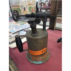 Vintage brass blow torch