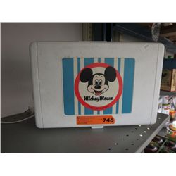Vintage Mickey Mouse record player