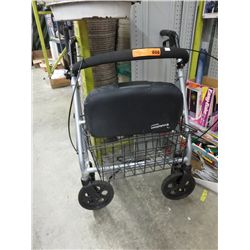 Evolution walker with attached basket