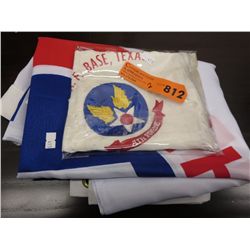 2 Flags - Ackland  A.F. Base, Texas & Champion