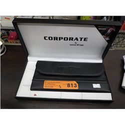 Swiss Time wallet/cheque book holder - new