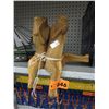 Image 1 : 3 Carved wood monkeys