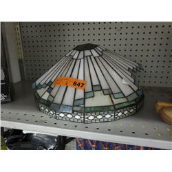 2 Stained glass lamp shades