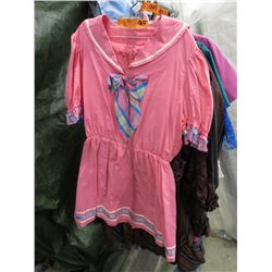 Halloween costume -  Pink middy dress with shorts