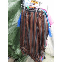 Halloween costume -  Victorian dress with bustle