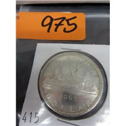 1965 Canadian $1 Coin