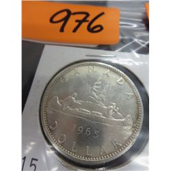 1965 Canadian $1 Coin