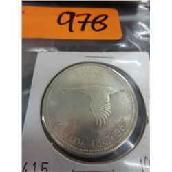 1967 Canadian $1 Coin