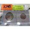 Image 1 : 1951 CDN silver 50¢ & commemorative nickel