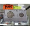 Image 1 : 1958 CDN silver 50 cent pc & nickel