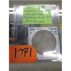 1884 Rare USA Morgan silver dollar .900 silver
