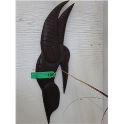 First Nations carving "Hummingbird"