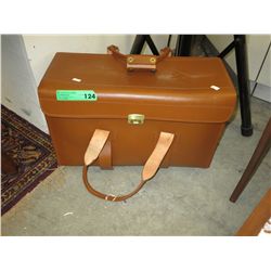 100% Leather salesman sample case
