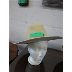 Vintage Beige felt cowboy hat