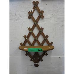 Victorian wall shelf - circa 1880