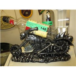 "Raising Hell"  Bike Wine Holder