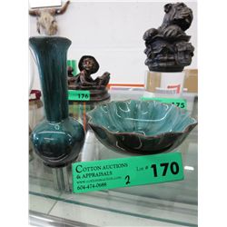 2 Blue Mountain pottery pcs