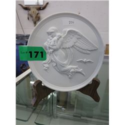 Royal Copenhagen bisque plaque