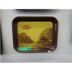 Coca Cola tin tray