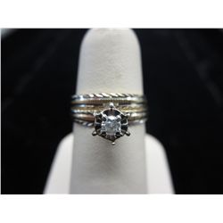 14KT yellow gold Diamond Wedding set