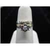 Image 1 : 14KT yellow gold Diamond Wedding set
