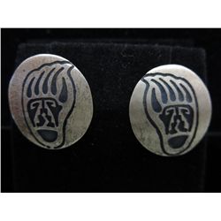 Pair First Nations Design Earrings