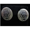 Image 1 : Pair First Nations Design Earrings