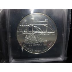 1991 Canada Dollar, 1818 Frontenac Theme