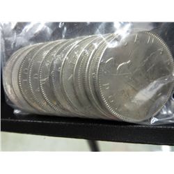 10 x Canada Canoe Nickel Dollars