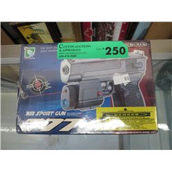 Air sport gun in sealed box