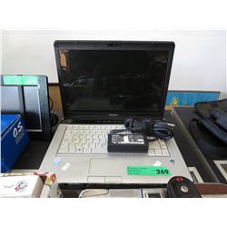 Toshiba laptop - runs on Vista