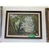 Image 1 : Framed needlework picture