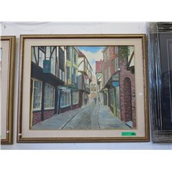 Signed original paint on board by Thomas Dale