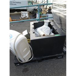 Skid of misc. hydroponic equipment