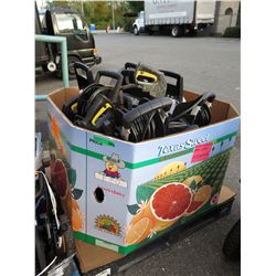 Skid of pressure washers