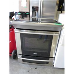 Electrolux smooth top range - stainless steel