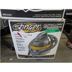 Singer 2.5 wet dry vac