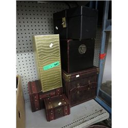 6 Decorative storage containers
