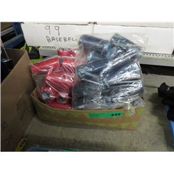 18 Spools of serger thread