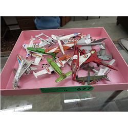 15 Die-cast Airplanes