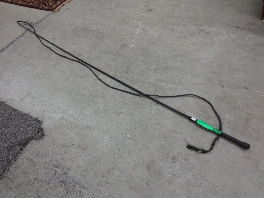 Vintage horse buggy whip